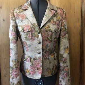 Vertigo Floral Blazer